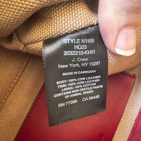 MADEWELL The Date Night Shoulder Bag, Red Suede Gold Hardware Like New with Tags - Picture 12 of 16